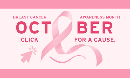 Pink Ribbon Breast Cancer Awareness Month website